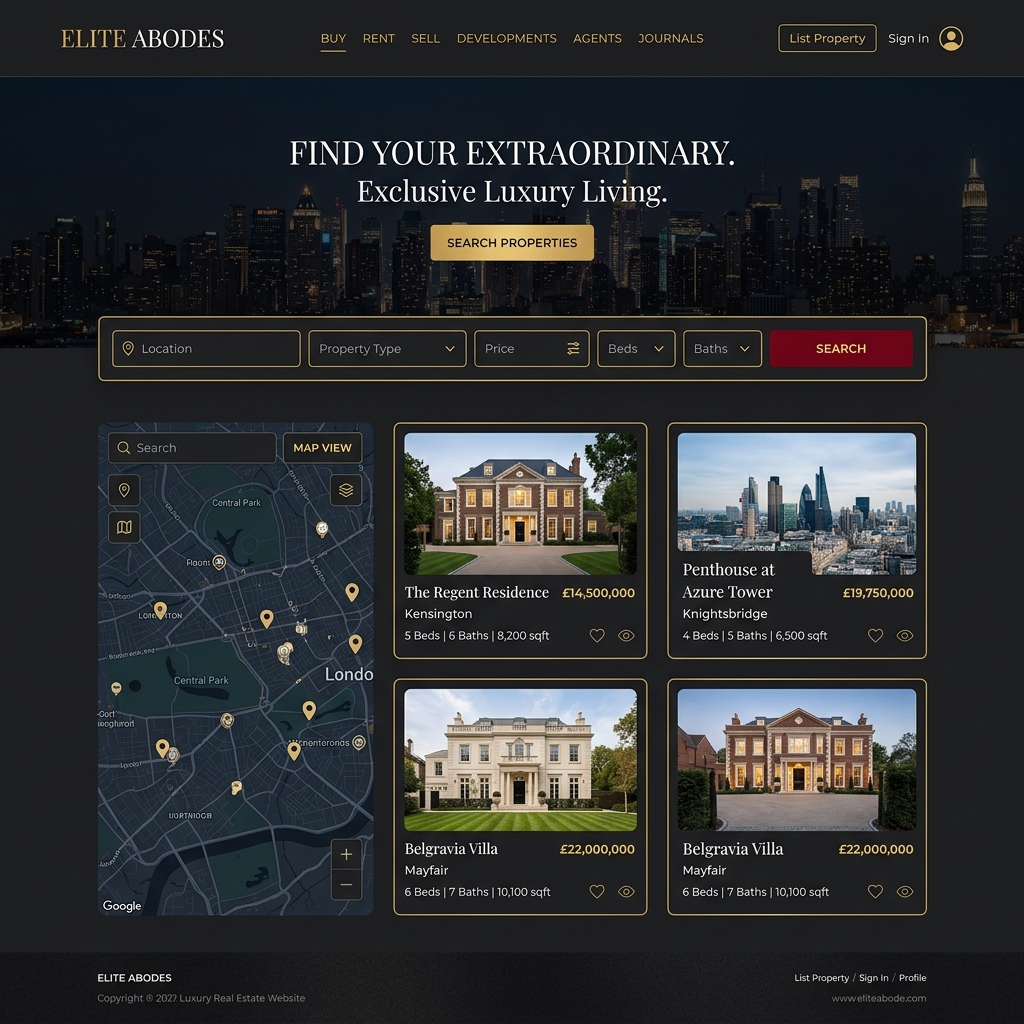 LuxEstate Property Platform