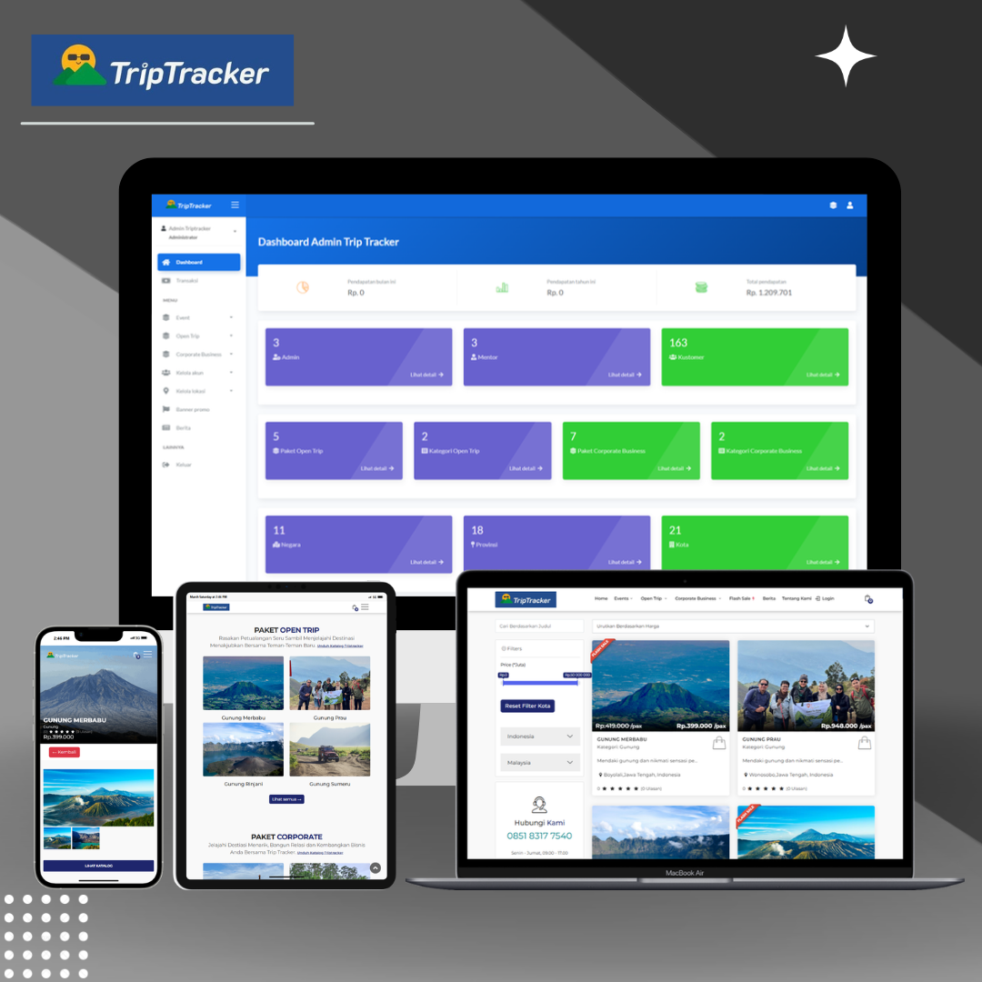TripTracker Travel Booking Platform